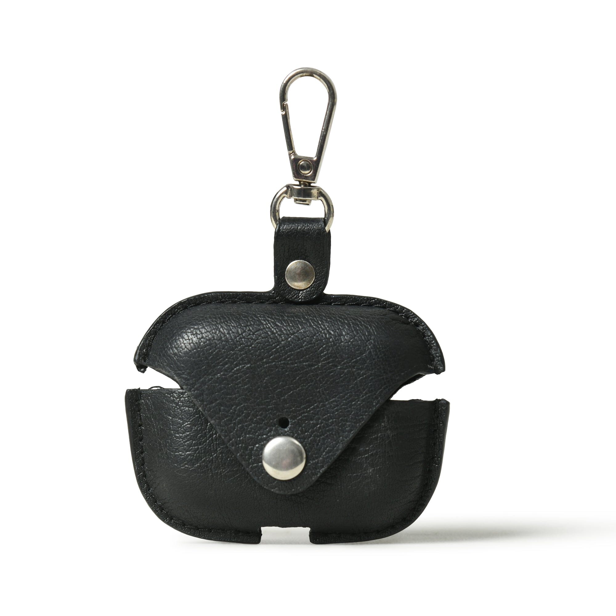 Leather AirPods Pro Case - Handcrafted Full-Grain Leather with Metal Clip