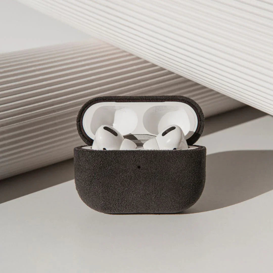 AirPods Pro Alcantara Case - Premium Suede Protective Cover with MagSafe