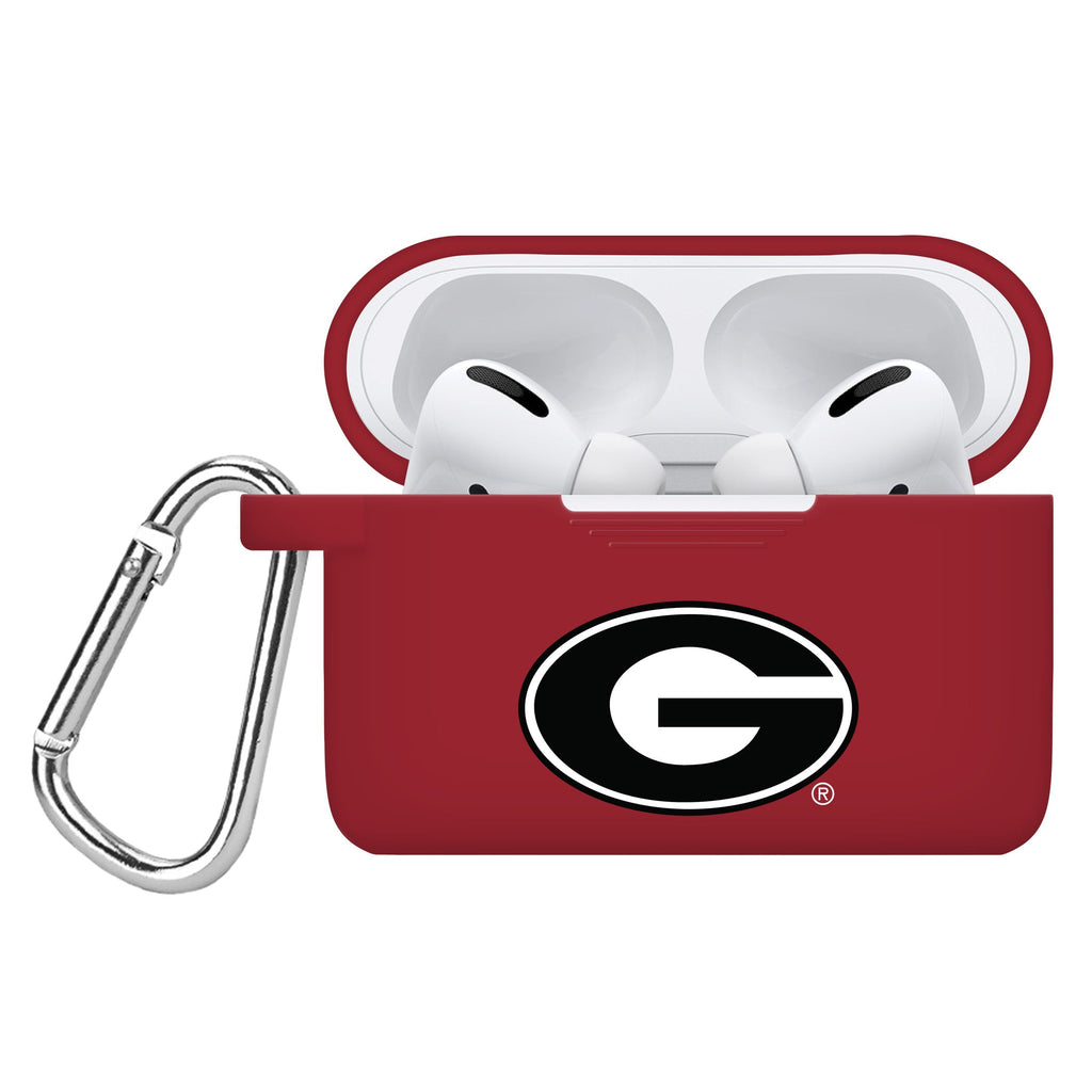 Georgia Bulldogs AirPods Pro Case - Premium Silicone Protective Cover for AirPods Pro 1 & 2