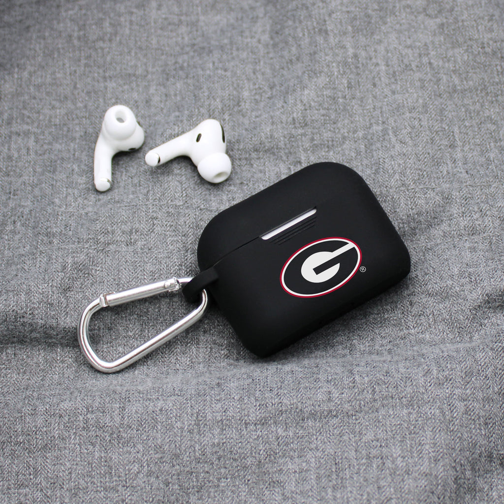 Georgia Bulldogs AirPods Pro Case - Premium Silicone Protective Cover for AirPods Pro 1 & 2