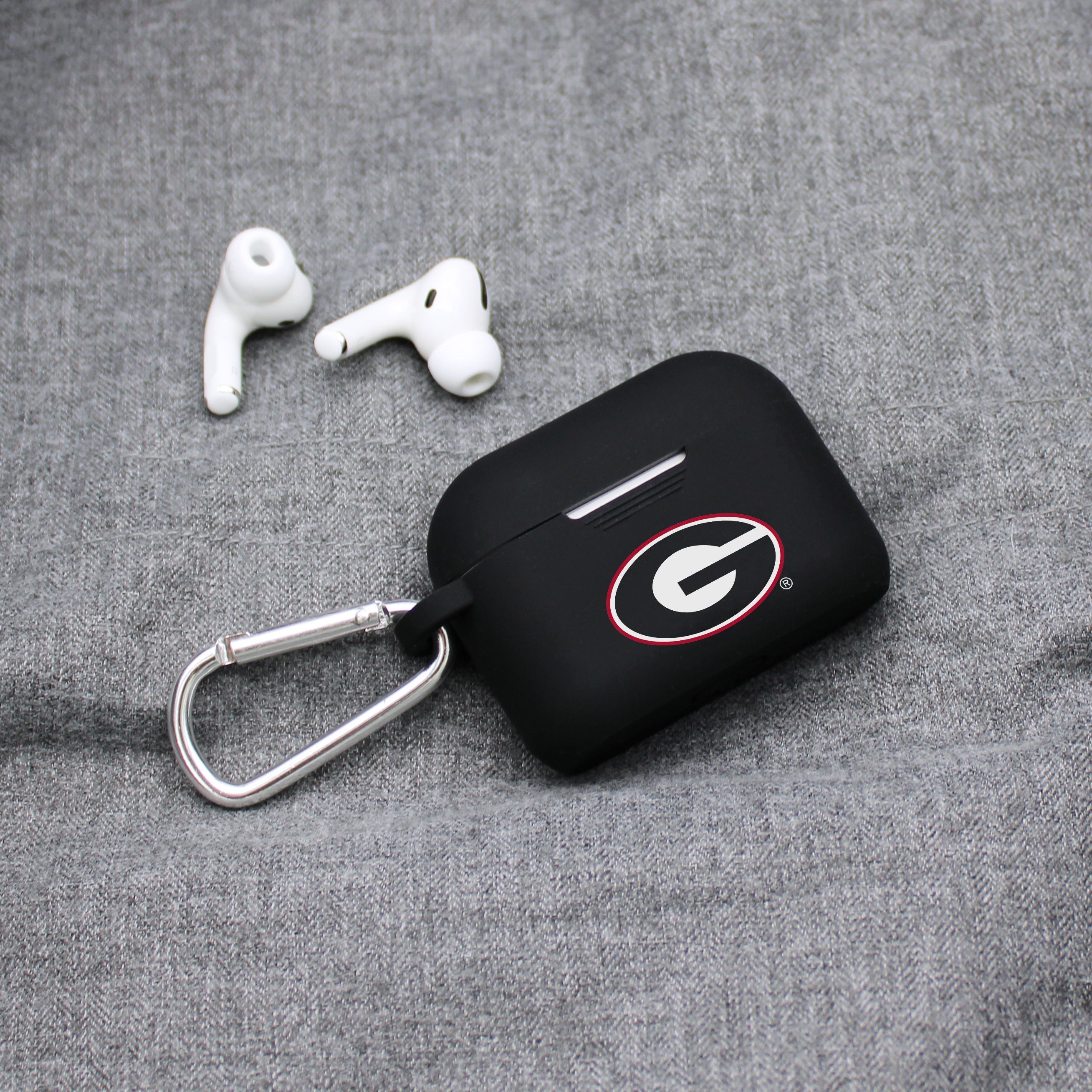 Georgia Bulldogs AirPods Pro Case - Premium Silicone Protective Cover for AirPods Pro 1 & 2