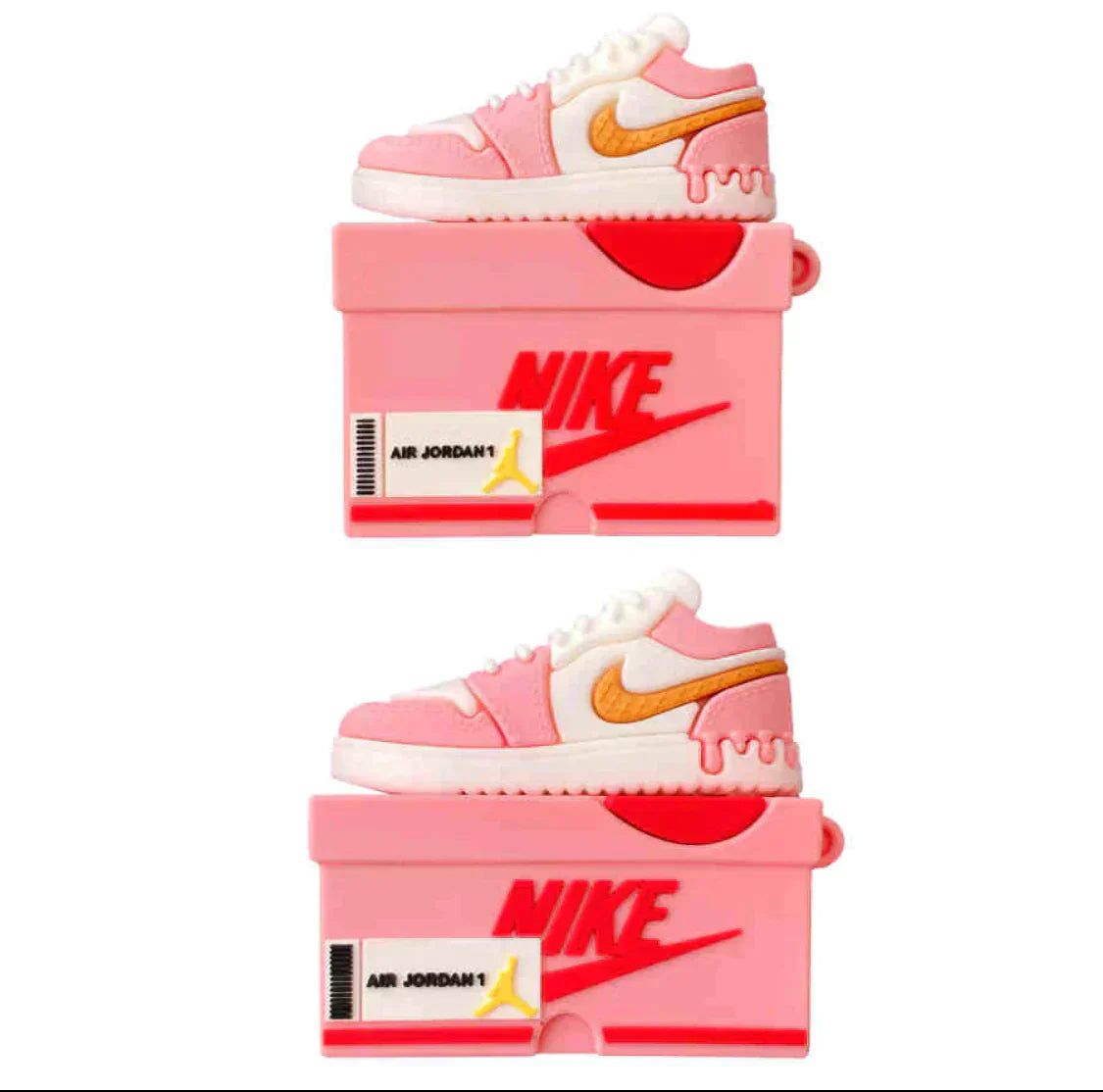 Nike Jordan AirPods Case - Premium Silicone Protective Cover for AirPods 1 2 3 Pro