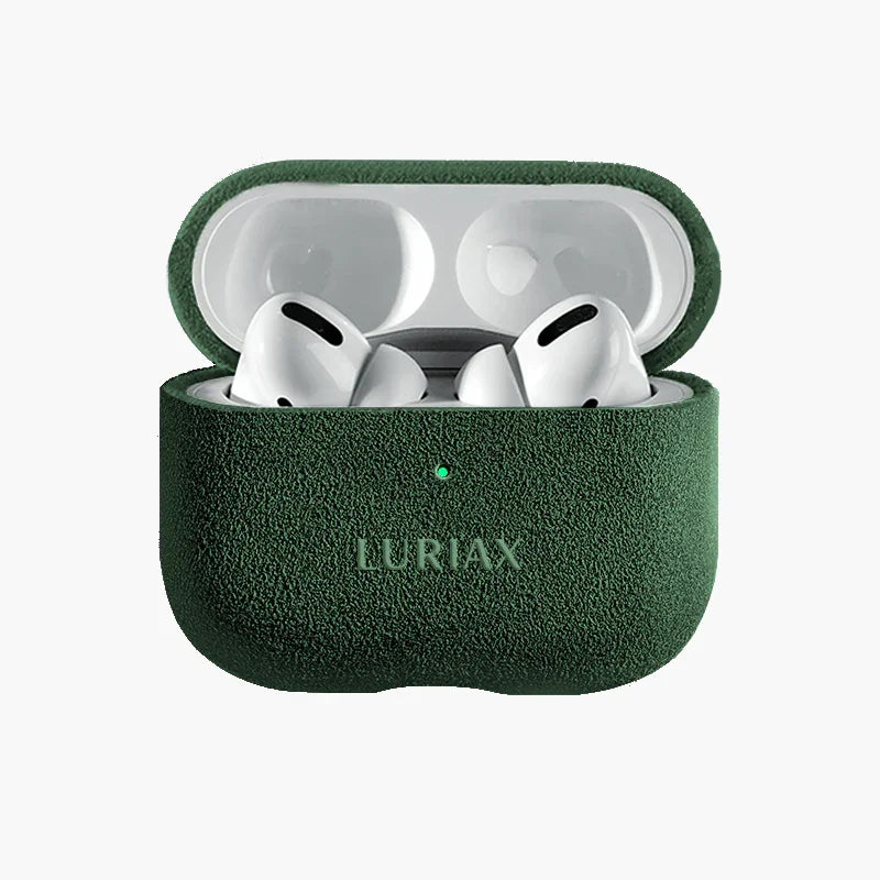 AirPods Pro Alcantara Case - Premium Suede Protective Cover with MagSafe