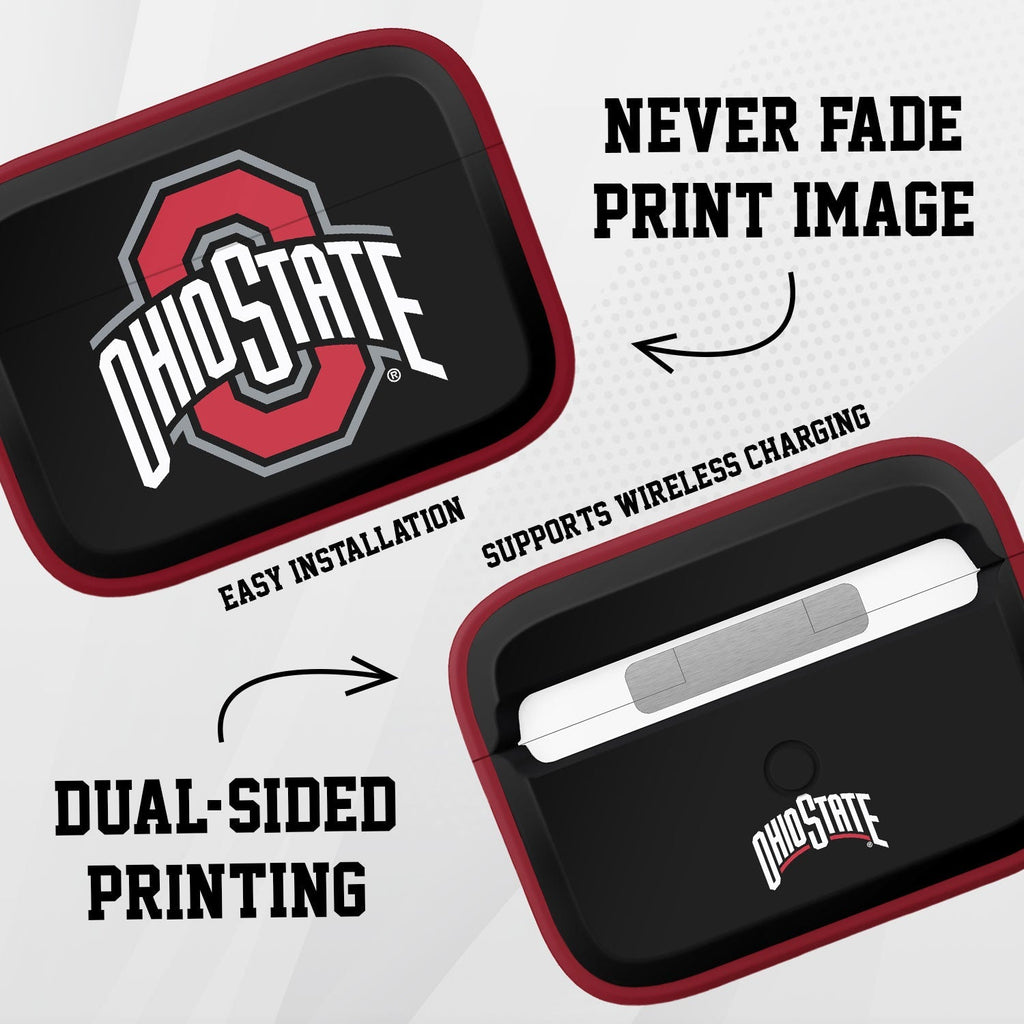 Ohio State Buckeyes HDX AirPods Pro Case - High Definition Protective Cover for AirPods Pro 1 & 2