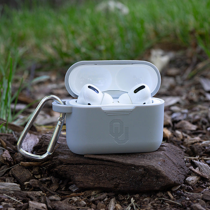 Oklahoma Sooners Engraved AirPods Pro 1 & 2 Case Cover