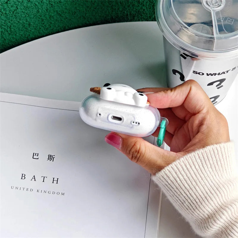 MINISO Pochacco AirPods Case - Cute Silicone Protective Cover for AirPods 1 2 3 Pro Pro2