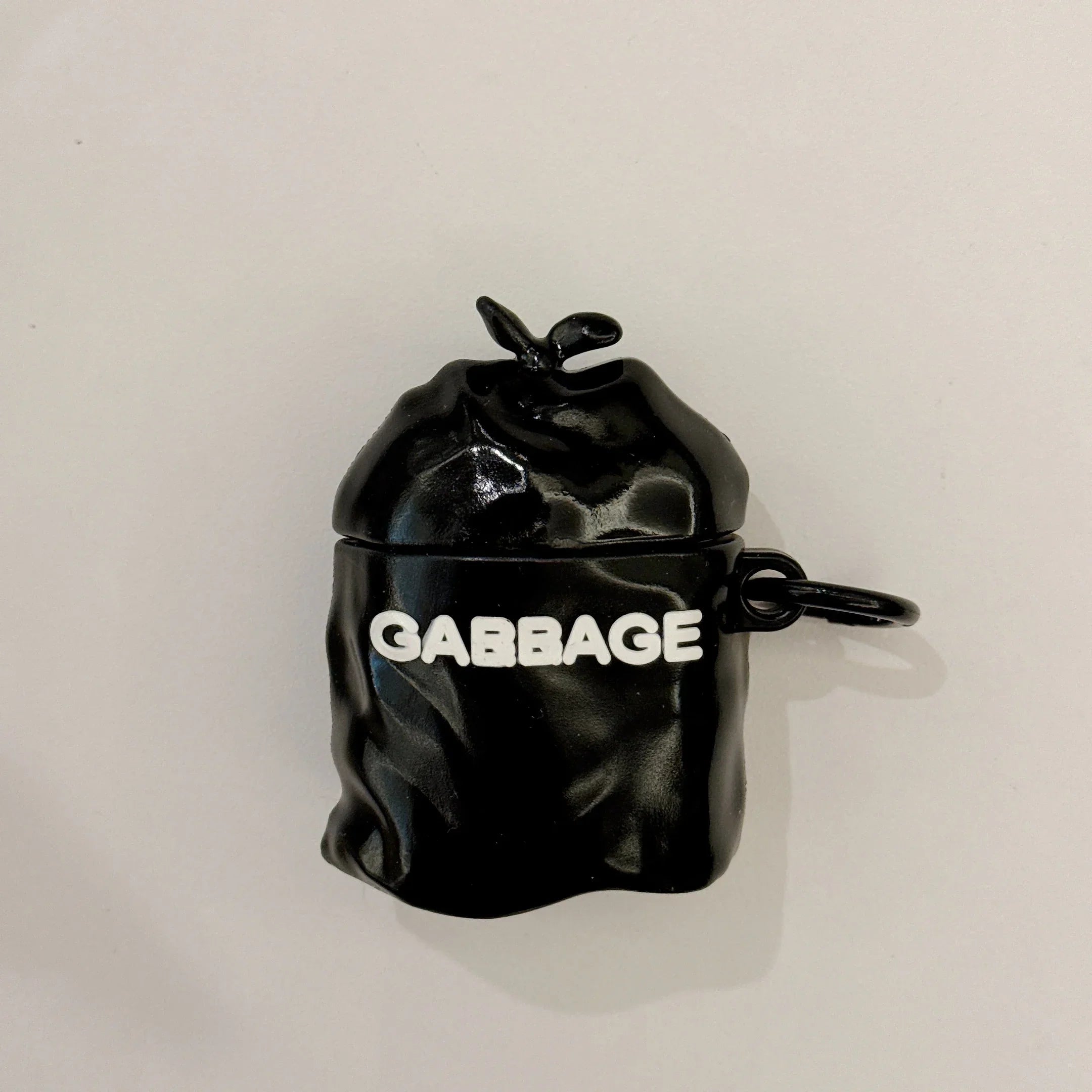 Personal Garbage Bag AirPods Case - Novelty Silicone Protective Cover for AirPods 1 2 3 4 Pro Pro2