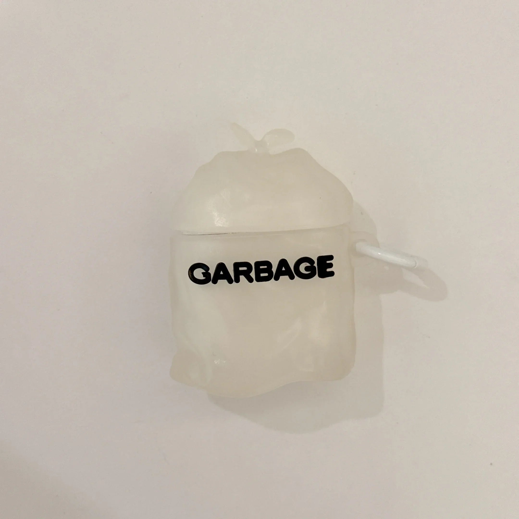 Personal Garbage Bag AirPods Case - Novelty Silicone Protective Cover for AirPods 1 2 3 4 Pro Pro2