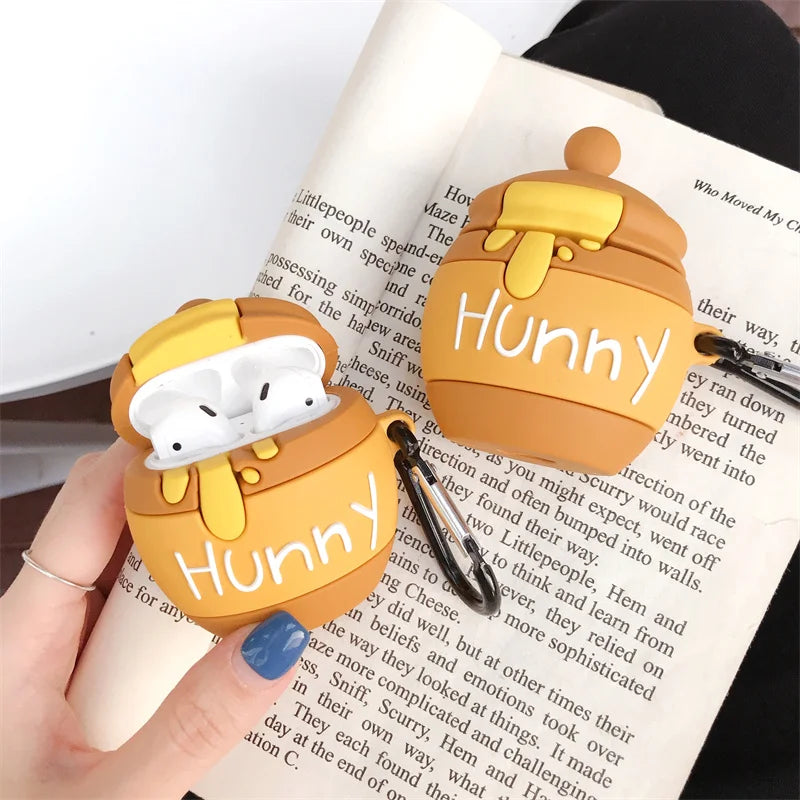 3D Snacks AirPods Case - Creative Sugar Drinks Cartoon Silicone Cover for AirPods 1 2 3 Pro
